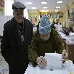 Russians Vote for President