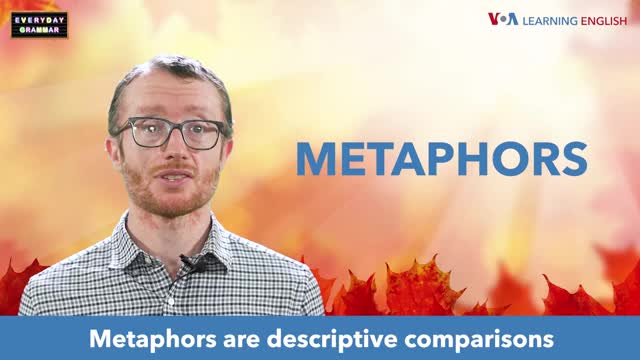 Everyday Grammar TV: Metaphors